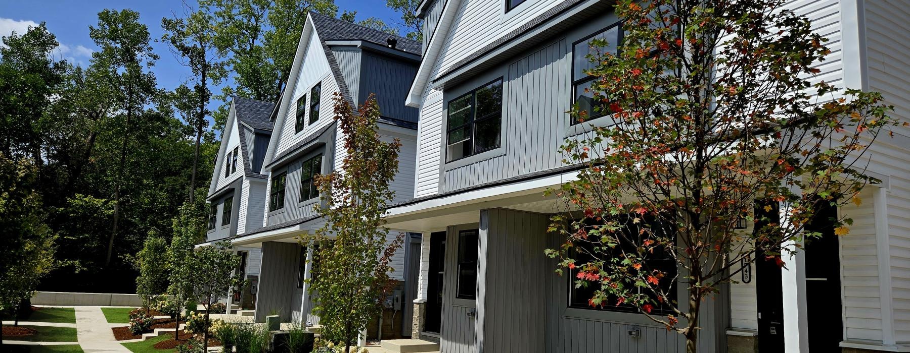 a house with a front yard